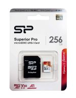 کارت حافظه microSDXC سیلیکون پاور مدل Superior Pro با ظرفیت 256 گیگابایت