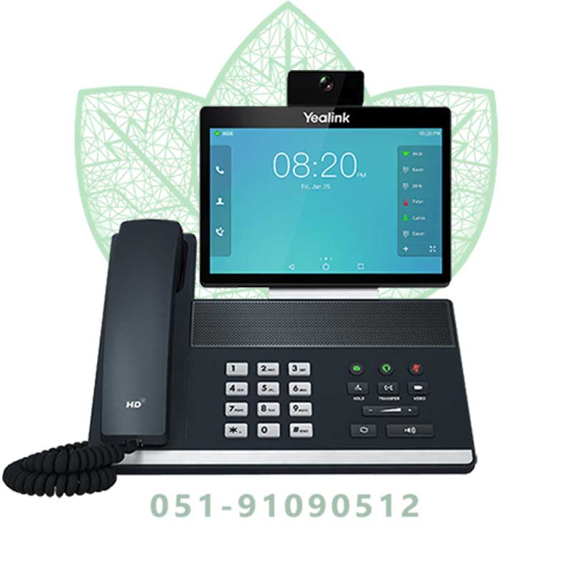 تلفن رومیزی تحت شبکه یالینک مدل VP59- ارتباط گستر آوای شهر امن - 05191090512