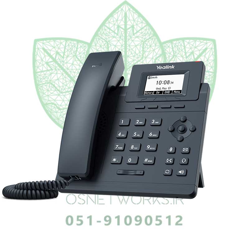 تلفن رومیزی تحت شبکه یالینک مدل T30P- ارتباط گستر آوای شهر امن - 05191090512
